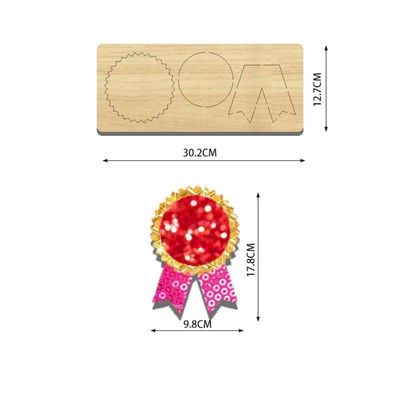 Holzhandwerk Handwerk Form Bogen Holzschneidemitteln für natürliche oder benutzerdefinierte Farbe