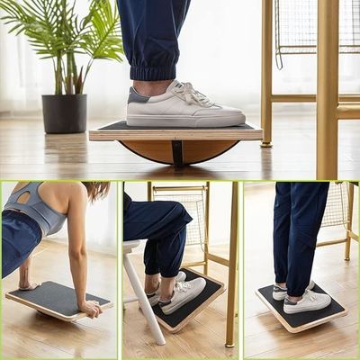 Holzbalancebrett für Innen- und Außenräume
