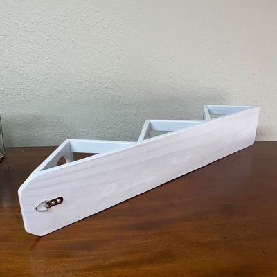 Zucker- oder Kräutergarten Holzwandpflanzer in Weiß mit individuellem Logo akzeptabel