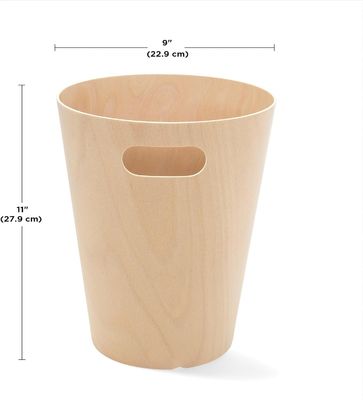 Kleine rustikale kundenspezifische Mülltonne Müllcontainer für Badezimmer Schlafzimmer Küche Büro