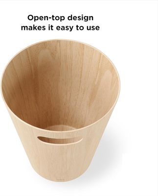 Kleine rustikale kundenspezifische Mülltonne Müllcontainer für Badezimmer Schlafzimmer Küche Büro