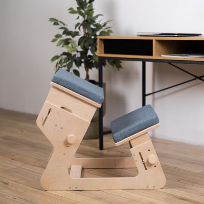 Wohnzimmer Holz-Knie-Stuhl Verbrannte Druck Anpassbares und personalisiertes Geschenk