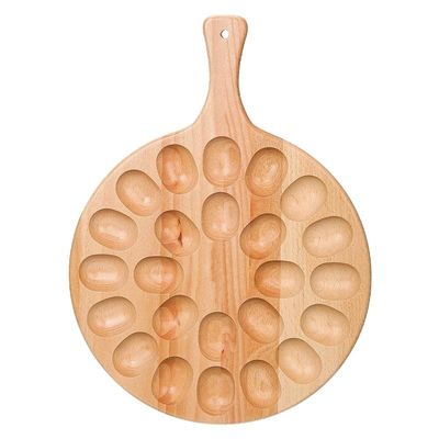 24-Loch-Holzschacht für die Lagerung von Küchengeräten