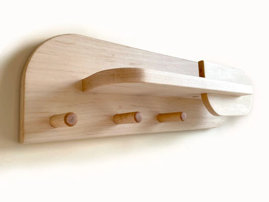 Wohnzimmer Eingang Organisator Wandmontage Mantelregal mit individuellem Logo Schlüsselhalter