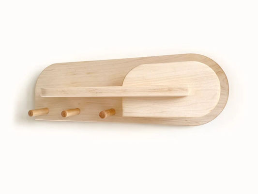 Wohnzimmer Eingang Organisator Wandmontage Mantelregal mit individuellem Logo Schlüsselhalter