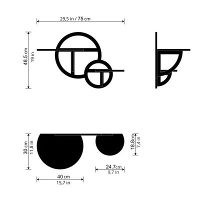 Moderne Katzenmöbel Holzkatzenkletterwand mit Schritt und Seidenbilddruck