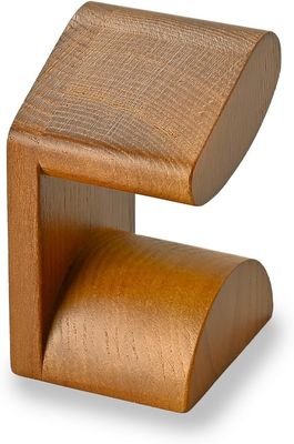 Einartiges Handgelenk Acacia Holzuhr Display Stand Holzvitrine mit Seidenbildschirmdruck
