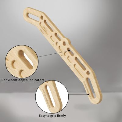 Verbessern Finger Grip Holz Thema Portable Rock Climbing Hang Board mit Aufhängung Training Funktion