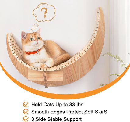 Hauptmaterial Kieferholz Holz Mond Katzenregal und Perchen Katzen Wandregale Möbel