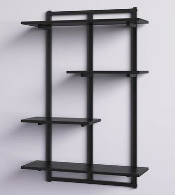 Individuelles Logo Metallrahmen Schwebende Regale für Küchengeräte Speicher und Anzeige