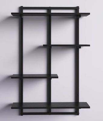 Individuelles Logo Metallrahmen Schwebende Regale für Küchengeräte Speicher und Anzeige