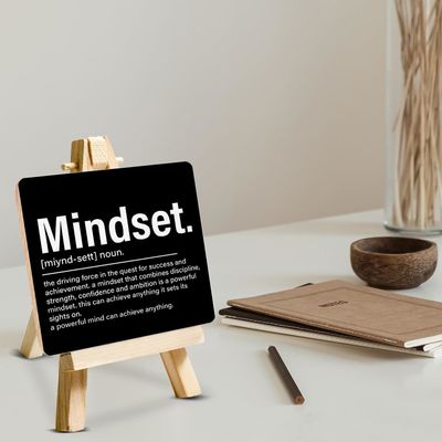 Lackierte Heimdekorationen.Geschenke Inspiration Motivation Holzschild für Büro Schreibtisch