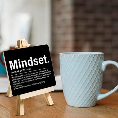 Lackierte Heimdekorationen.Geschenke Inspiration Motivation Holzschild für Büro Schreibtisch