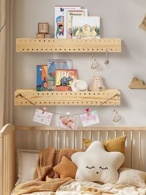 Naturholz DIY Wandregal Moderne Wandregale OEM-Buchregal