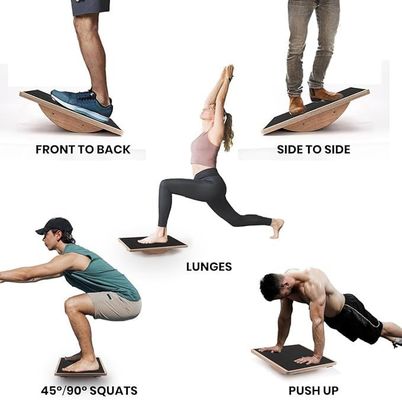 Anpassung von Holzschrägbrett für professionelle Fitness in Europa