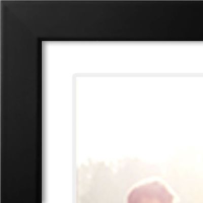 8X24 4X6 schwarz gefertigter Holzfotoraum mit zerbrechungsbeständigem Glas