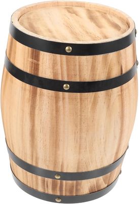 Holz Whisky-Weinfass Naturholz-Fass-Box für Honig-Tofu