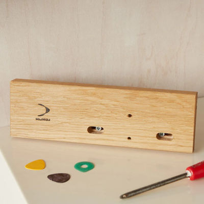 Holz Wandmontage Gitarren-Display-Stand für Ihre Performance Raum personalisiert