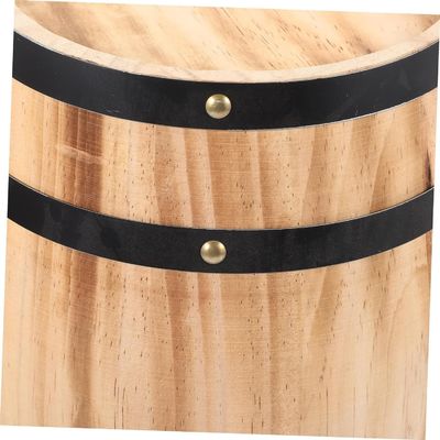 Holz Whisky-Weinfass Naturholz-Fass-Box für Honig-Tofu