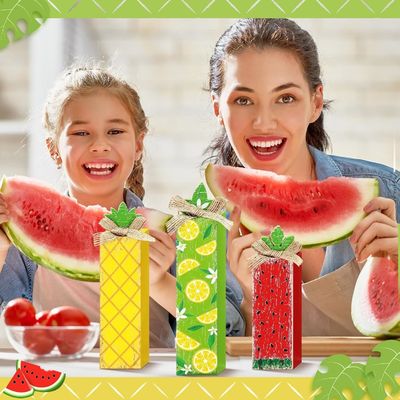 Sommerholz Tischblock Zeichen Zitrone Stufenfach Tray Dekor Holzdekor Haus Lasergravierung