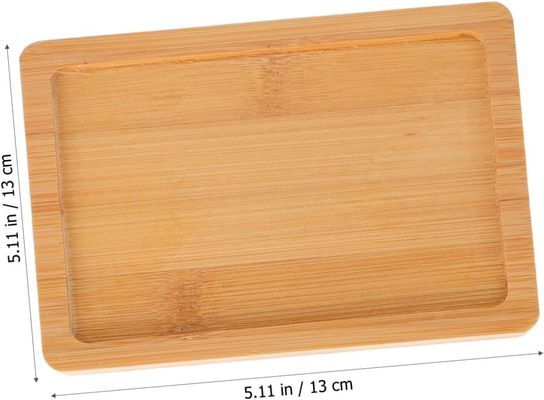 Wohnzimmerdekoration 4 Stück Holzpalletträger für Essen und Display-Träger