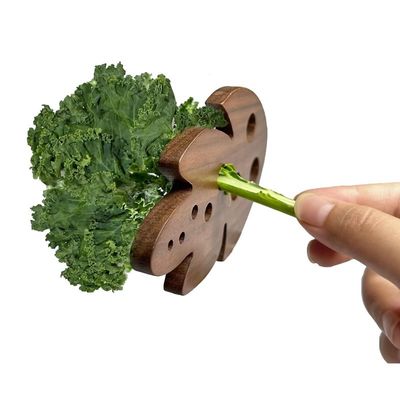 OEM/ODM Akzeptable Bambus-Kräuter-Peller zum Entfernen von Grünen 8 Löcher