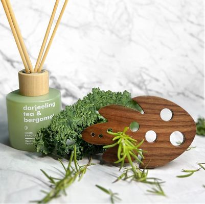 OEM/ODM Akzeptable Bambus-Kräuter-Peller zum Entfernen von Grünen 8 Löcher