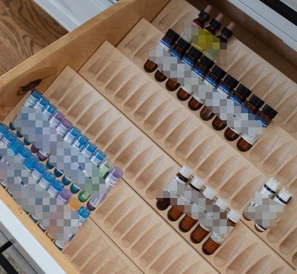 Aufbewahrungshalter Regalen Massivbirkenholz Schubladen Installation für platzsparende Lösungen