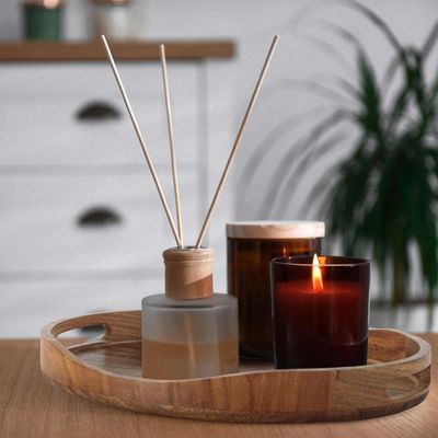 Maßgeschneiderte Größe 17 "x13" Holz rundes Dekorationsfach für Wohnzimmer Druck Lasergravierung