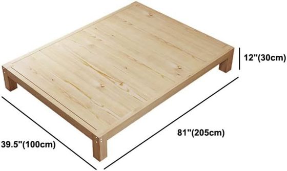 Standard-Holzbettrahmen mit individuellem Vorteil