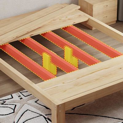 Standard-Holzbettrahmen mit individuellem Vorteil