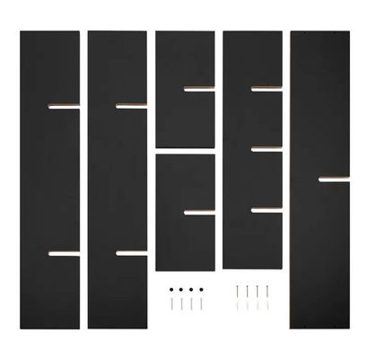 Zimmerpflanzen Dekorationsanlagen Aufbewahrung Zwei-Ebenen-Wandregal für Wohnzimmermöbel