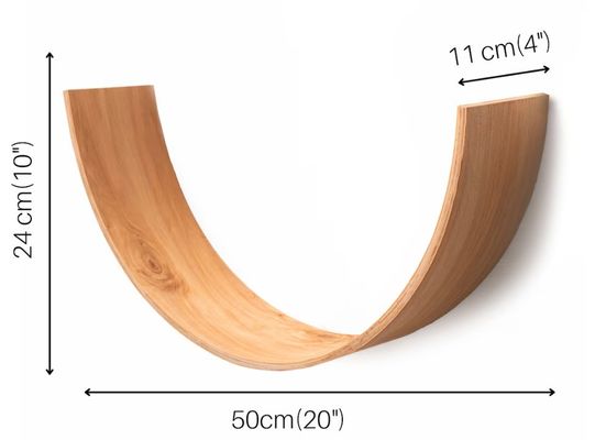 Holzregal für Toilettenpapier Die perfekte Kombination aus Form und Funktion