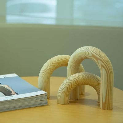 Europa Regional Feature Holz Knoten Kettenverbindung Dekor für Home Office Wohnzimmer Dekorationen