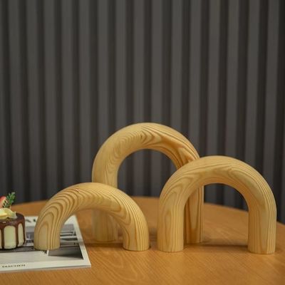 Europa Regional Feature Holz Knoten Kettenverbindung Dekor für Home Office Wohnzimmer Dekorationen