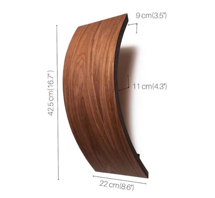 Funktionales Design Holztücherregal mit individuellem Logo und Multifunktionsdesign