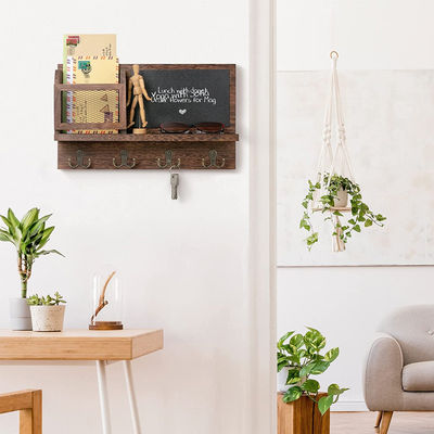 Moderner Post-Organisator für Wohnungseingang Dekor Multifunktionelle Wand-montierte Schlüsselregale