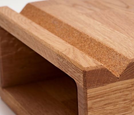 Klassifizierung Nichtklappbare Fahrradträger Wandmontierte Fahrradträger mit handgefertigtem Design aus Eichenholz