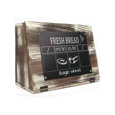 Handgefertigter Tischorganisierer für Brot Holz einfache Farbe oder als Ihre Farbe Haushaltsgegenstände