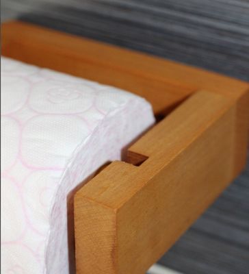 Handgefertigt Holz Bad Handtuchhalter Bad Toilettenpapier Wandregal