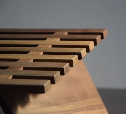 Holz Walnuss Laptop Stand Customized Logo Holz handgefertigt Laptop Riser und Halter