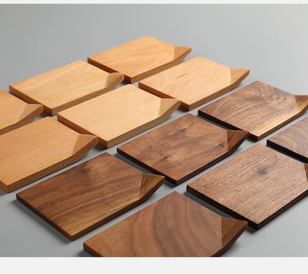 10X0.9cm Custom Sublimation Coasters für Getränke Runde Bambus Holz Coaster Matten Pads