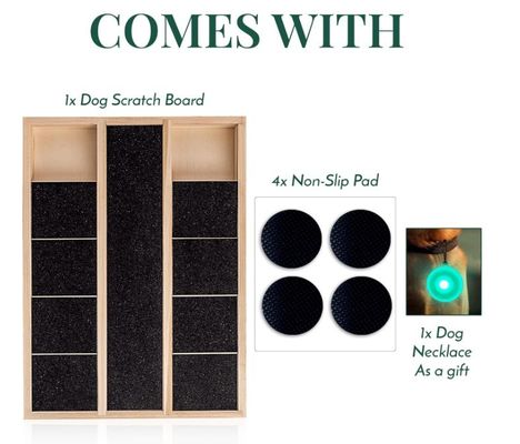 OEM Holz Hunde Nagel Kratzer Box mit Food Divider Customized Logo Kiefer Holz Box