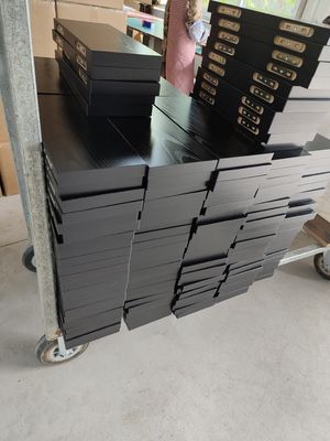 Postverpackung Set aus 2 Rustikstil Holz-Schwimmbäume für exquisite Heimdekoration