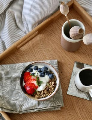 Rechteckiger Walnuss Holz Servierfach mit Griffe Auf Wunsch Walnuss Kaffeetafel