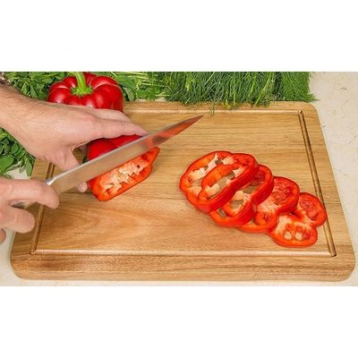 Laser-Gravur Druck Oliven Akazienholz Schneidebrett für Fleisch Schneiden und Schneiden