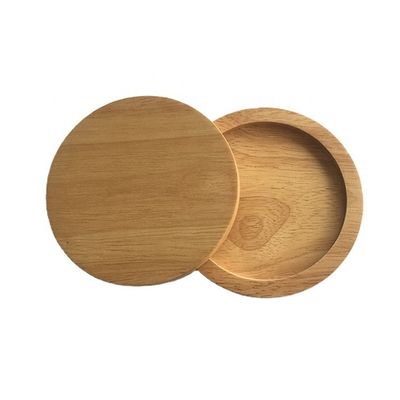 Home Dekoration Holz-Coaster kundenspezifische Anti-Slip-Cup-Halter Mat mit Bambusmaterial