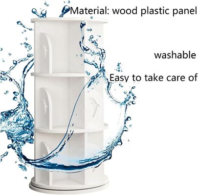 Farbenfrohe 360-Grad-Rotations-Buchregal für Kinderbuchlager