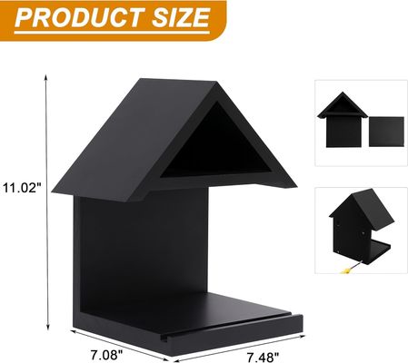 Holz-Dreiecks-Nachttisch Buchruhe Ein einzigartiges und praktisches Geschenk für Buchliebhaber
