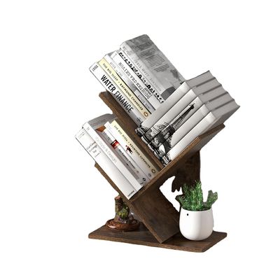 Regalinstallationsart Stehendes Regal für Bücher Zeitschriften CDs Holzlagerregale